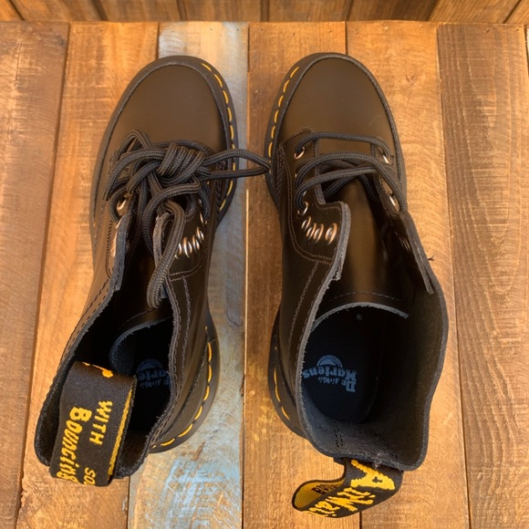 Dr. Martens 1460 Guard Panel Lace Up Boots - Picture 12 of 15